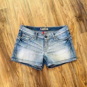BKE Madison stretch denim shorts